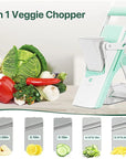 Multifunctional Vegetable Chopper Slicer Dicer