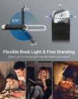 RECHARGEABLE BOOK READING LAMP