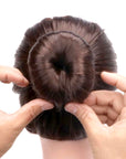 French Hair Donut Twist