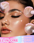 Blendable Lightweight Jelly Shimmer Highlighter Eyeshadow