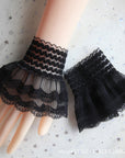 ✨ Elegant Lace Flare Cuffs