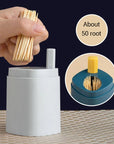 Toothpicks Plastic Storage Holder
