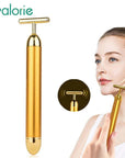 24K Gold Electric Facial Massage Roller