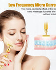 24K Gold Electric Facial Massage Roller
