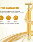 24K Gold Electric Facial Massage Roller