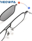 2 in 1 Polarized Magnetic Clips Optical Glasses ( Aluminum Body )
