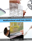 10pcs Shower Head Anti-Clogging Cleaning Brush