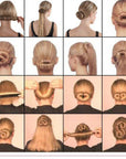 French Hair Donut Twist