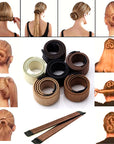 French Hair Donut Twist