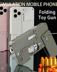 iPhone Folding Gun Soft Bullet Toy