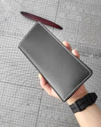 Black Leather Organizer Wallet