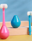 Three-sided Children's Toothbrush