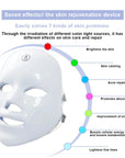 7 Colors Light Skin Care Facial Mask