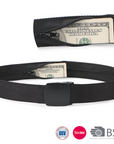 Hidden Zipper Security Belt Pouch