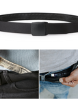 Hidden Zipper Security Belt Pouch