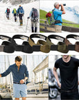 Hidden Zipper Security Belt Pouch