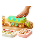 Portable 2 in 1 Silicone Ice Cube Mold Bottle