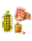 Portable 2 in 1 Silicone Ice Cube Mold Bottle