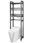 2/3 Tier Black Metal Bathroom Standing Shelf (2 RACKS)