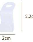 Space-Saving Clothes Hanger Connector Hooks