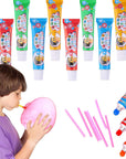 Magic Plastic Touchable Blow Bubbles Set
