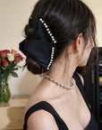 Pearl Hair Clip Elegant All-Match Hair Claw Hairpin