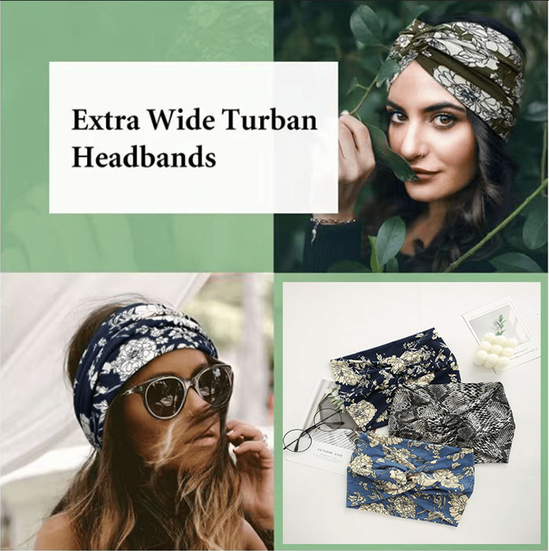 Boho Style &amp; Paisley Print Hair Band