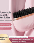 Mini Portable Wireless Hair Straightener