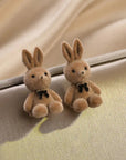 CUTE RABBIT EARRINGS (2 PAIR)