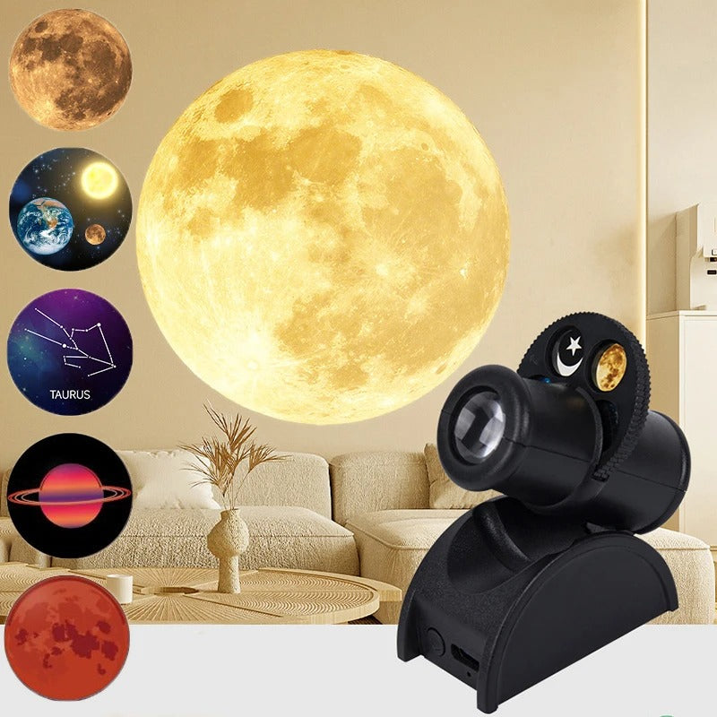 USB Moon Projection Lamp