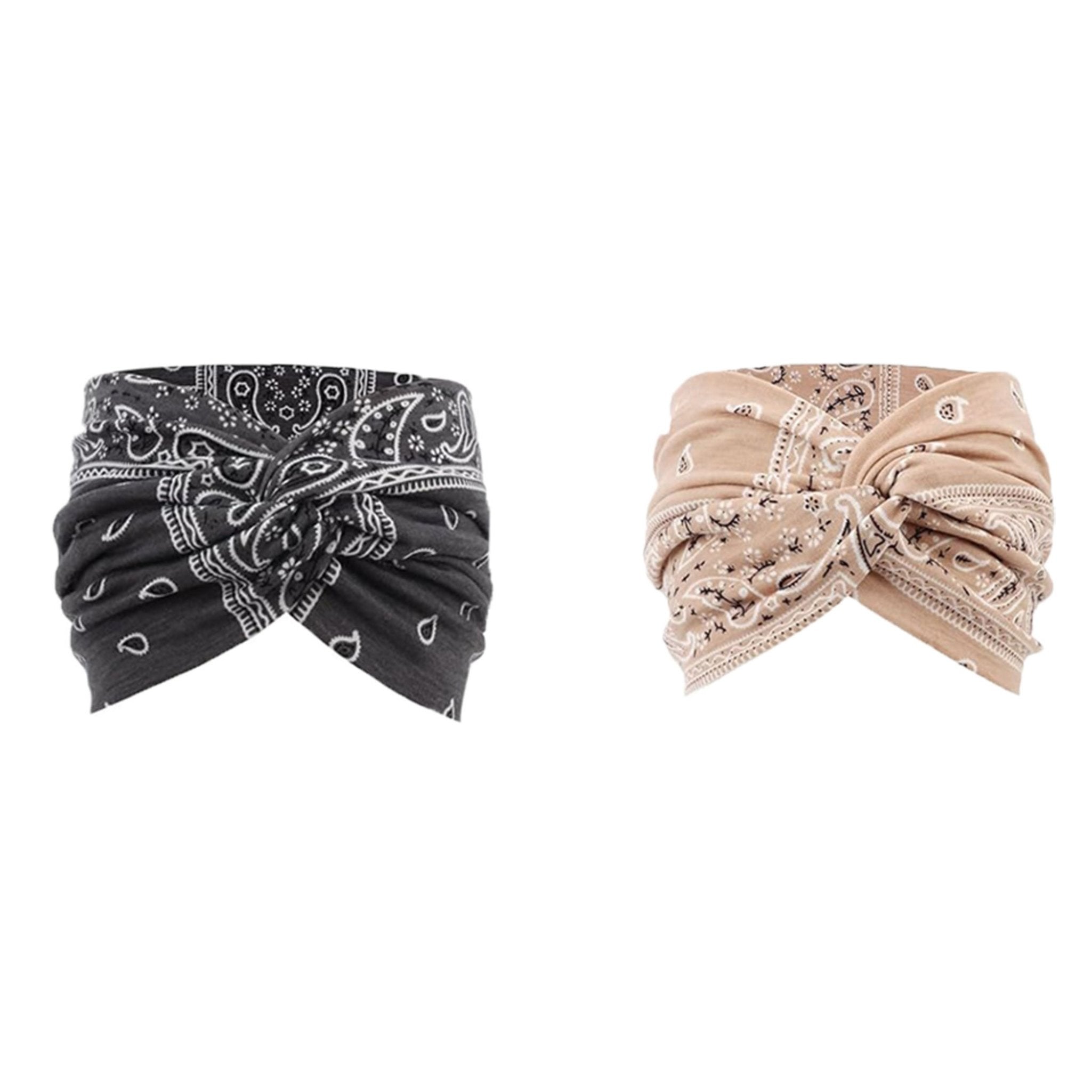 Boho Style &amp; Paisley Print Hair Band
