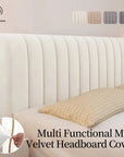 Bed Headboard Slipcover Covers Soft and elastic Washable