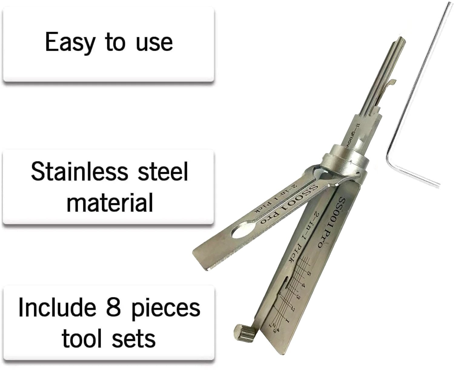 Stainless Steel Key Decoder
