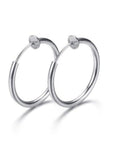 Retractable Hoop Nose/Lip/Earrings (PACK OF 4)