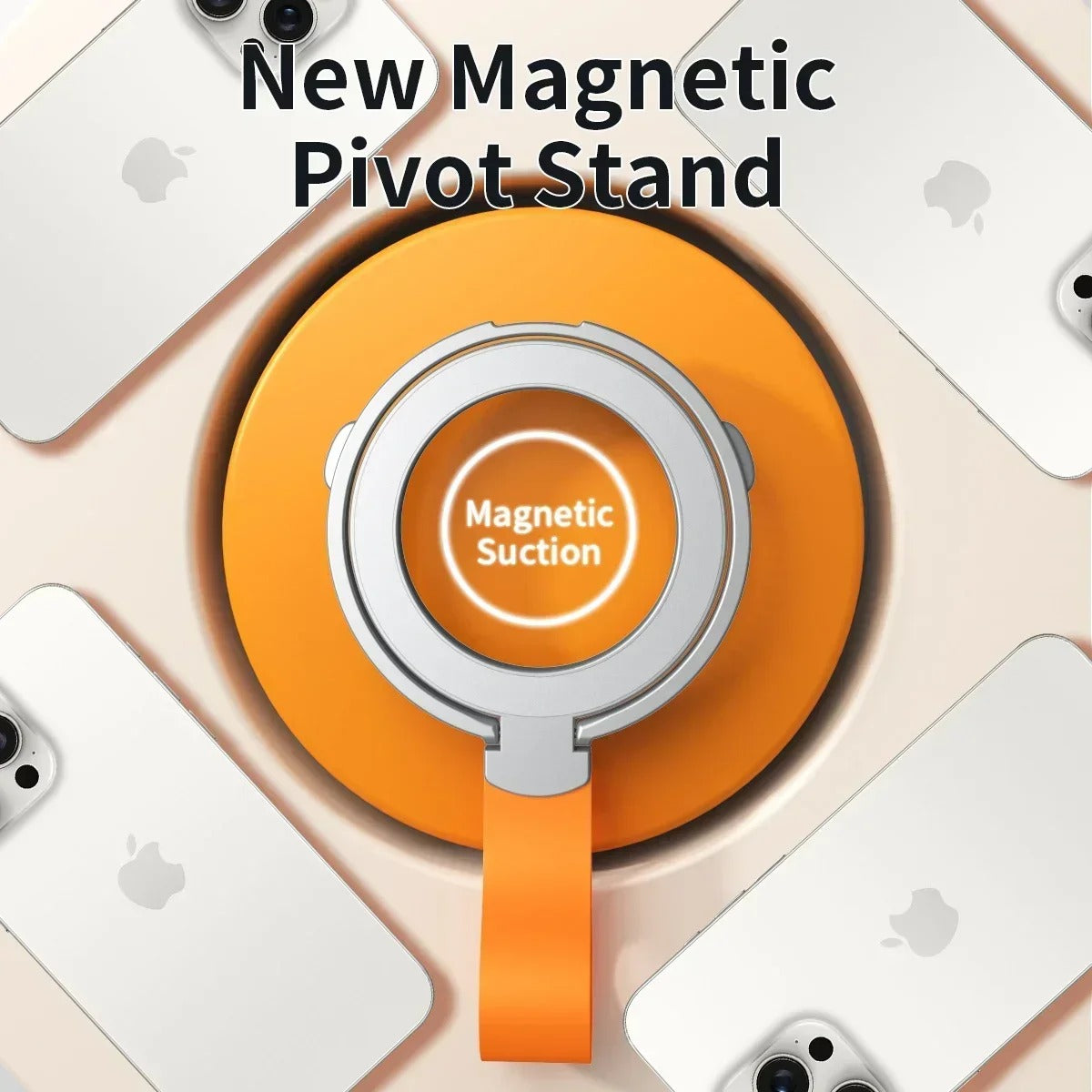 Magnetic KutumyQC Cell Phone Ring Holder