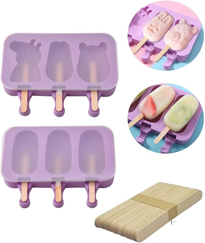 ICE CREAM MOLD WITH STICKS