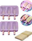 ICE CREAM MOLD WITH STICKS