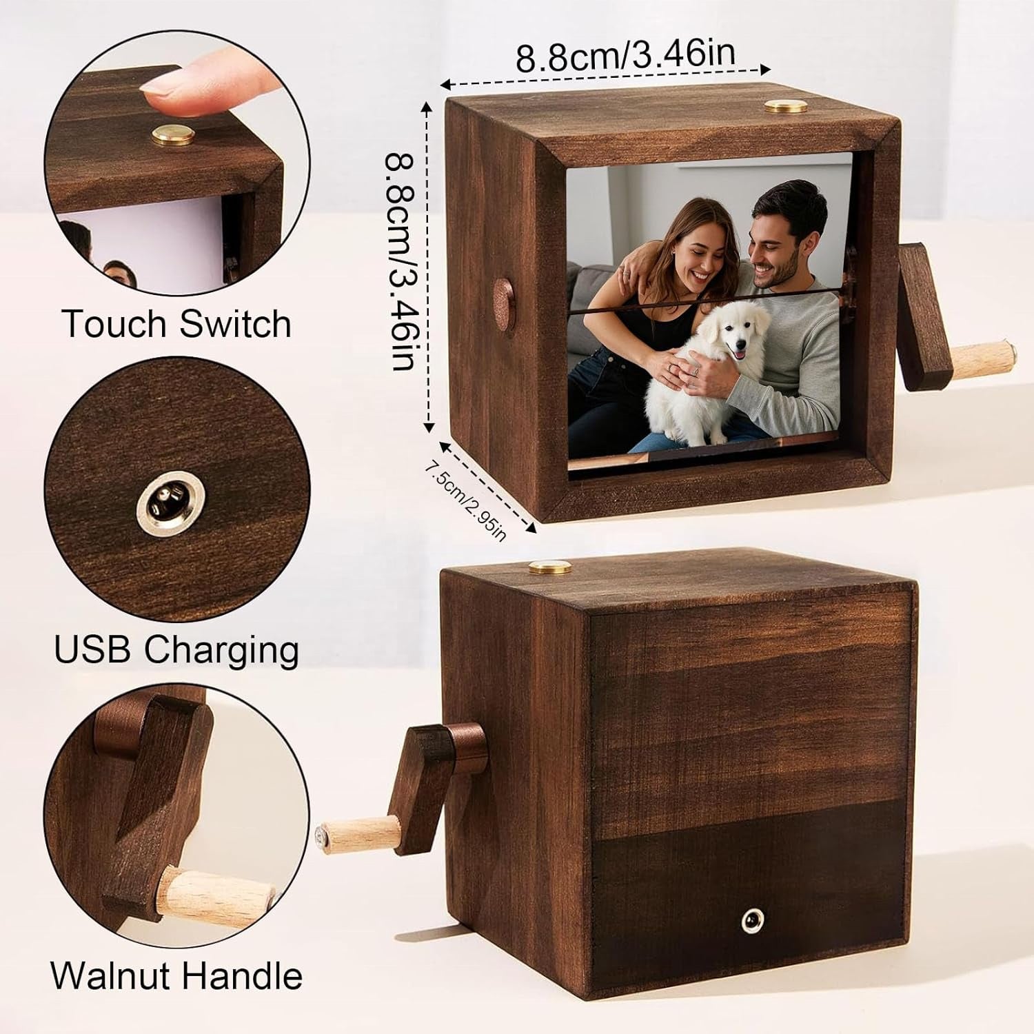 Hand-Cranked UV Printed Photo Album
