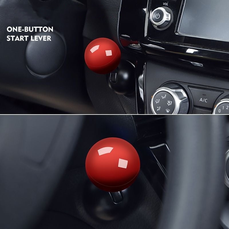 CAR BALL-SHAPED ONE-TOUCH START COVER