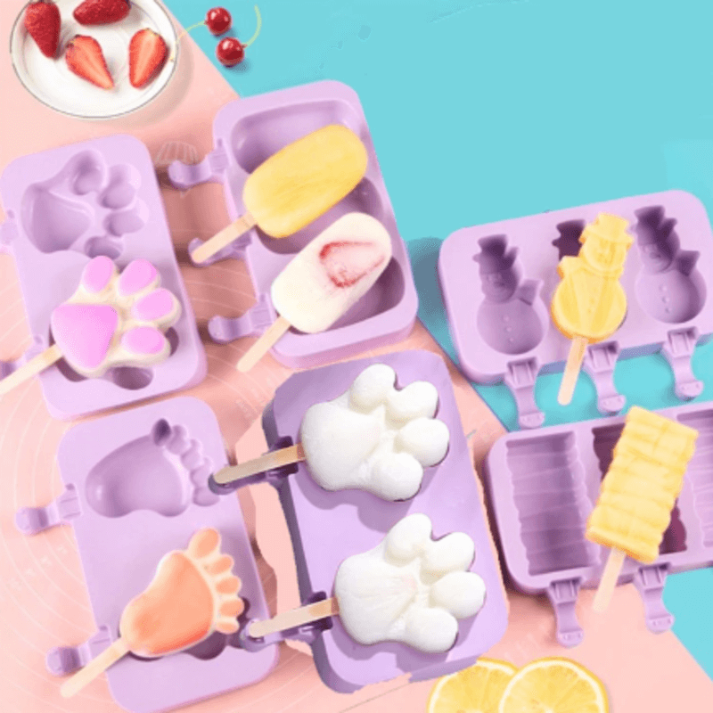 ICE CREAM MOLD WITH STICKS