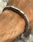Bling Cartel Men's Solid Stainless Steel Bracelet