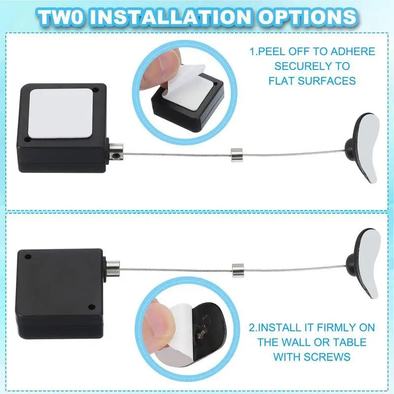 Square Telescopic Security Pull Wire Box