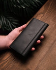 Turkish Style Handmade Leather Phone Wallet ( PURE LEATHER )
