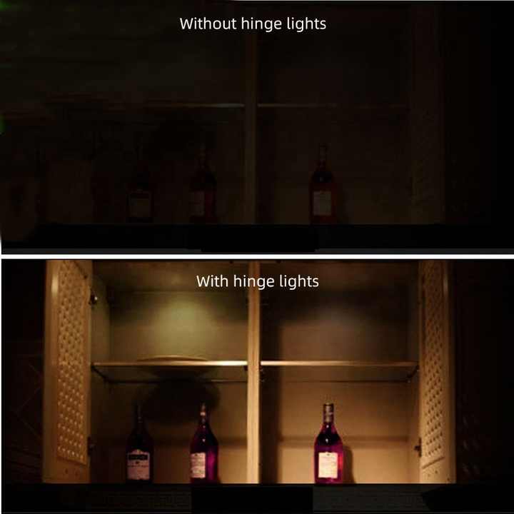 LED Cupboard Closet Hinge Light