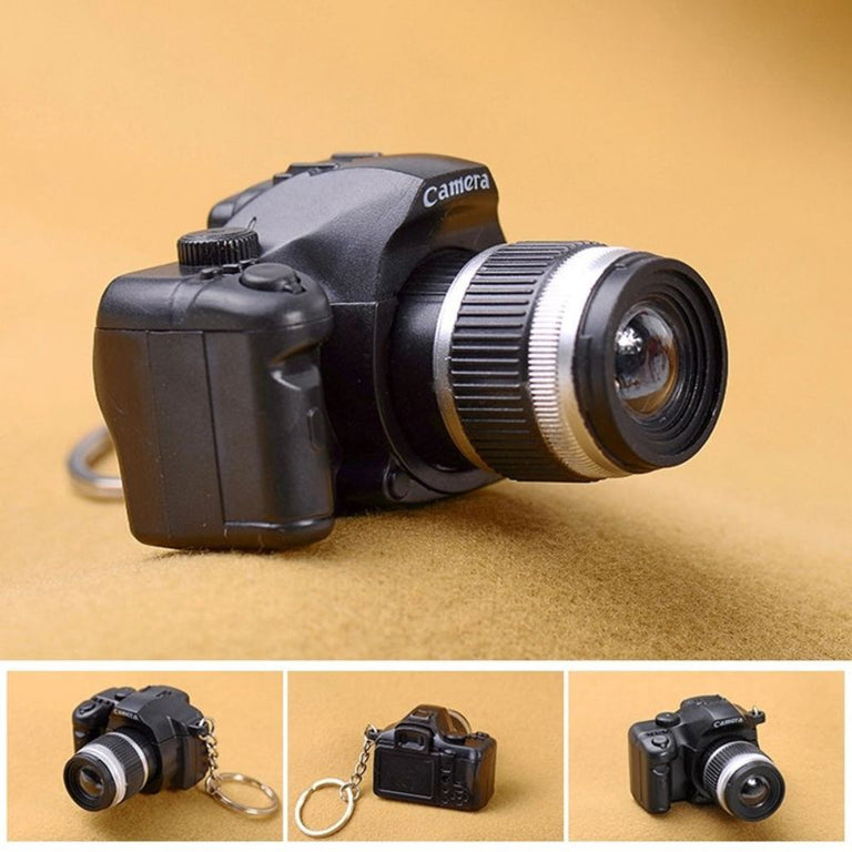 Mini SLR Camera LED Flashlight Keychain – xeemartpk