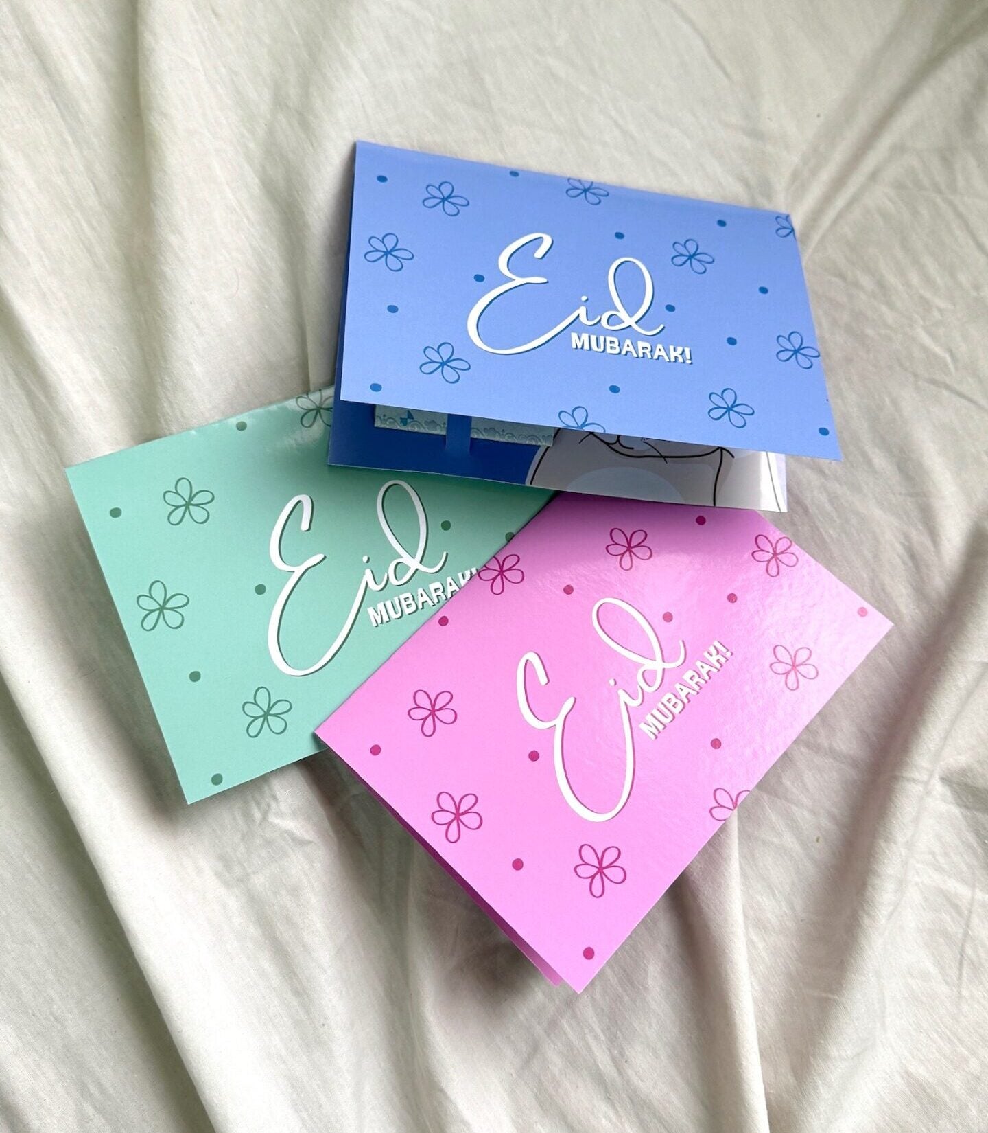 Eidi Card | RANDOM COLOR | PACK OF 3