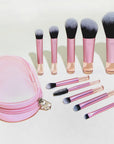 10pcs Mini Makeup Brush Set