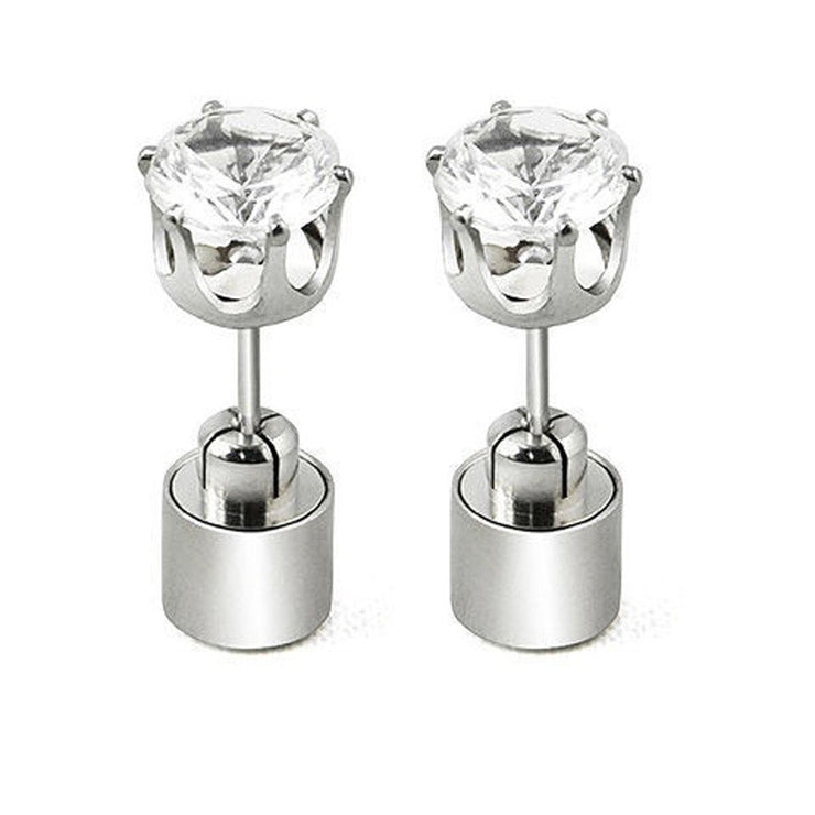 LED Ear Studs Ring Shinning Light