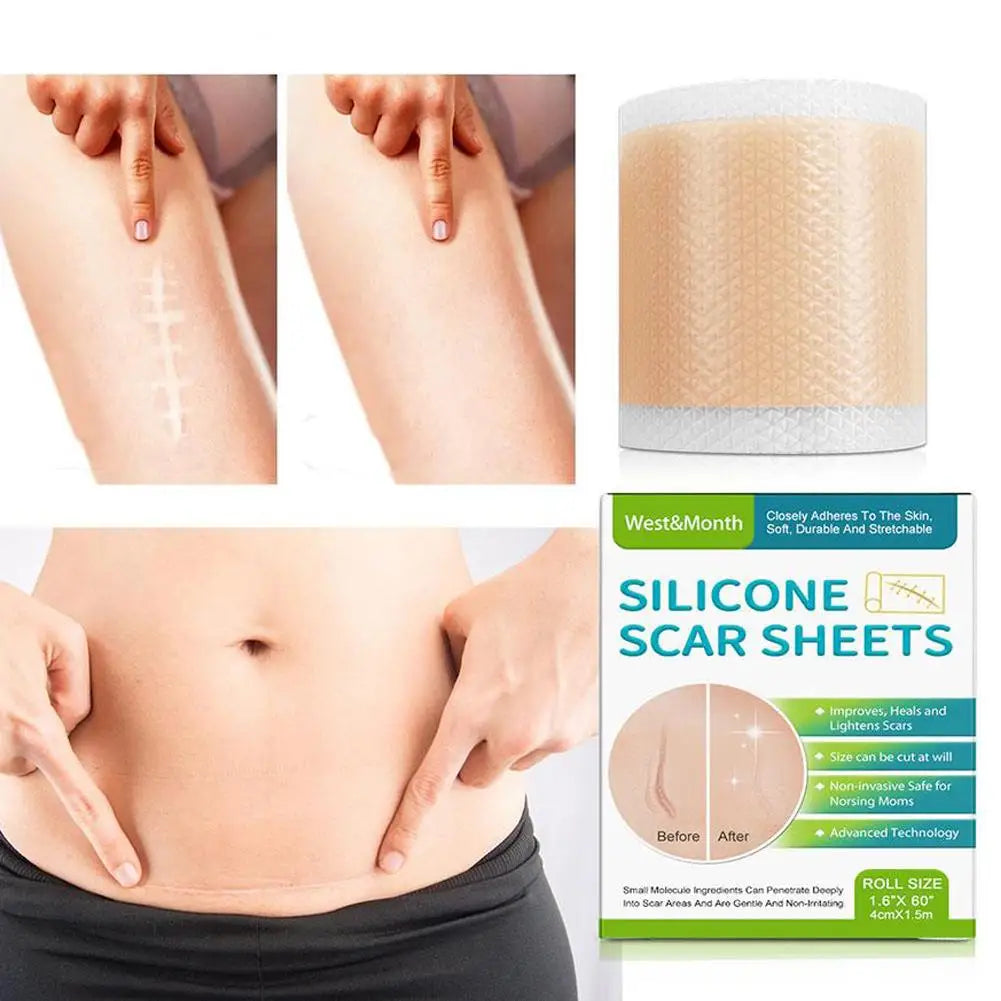 Silicone Scar Medical Skin Care &amp; Pimples Removel Tape