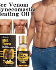 Men Therm Bee Venom Gynecomastia Heating Oil